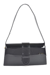 Patent Finish Iconic Shoulder Bag