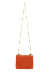 Envelope Style Chain Handle Crossbody Bag
