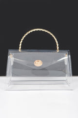 Top Handle Stadium Transparent Clear Bag