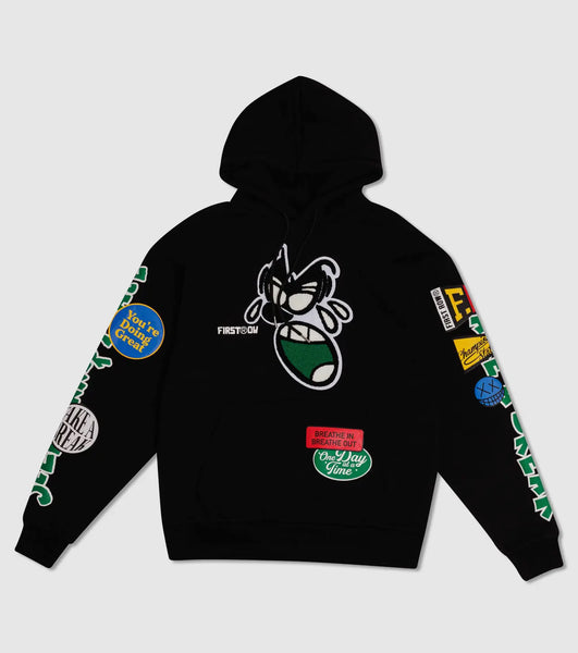 Chenile Patch Hoodie