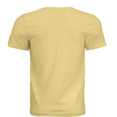 Pale Yellow Triblend - BACK