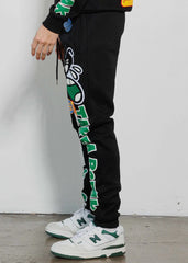 Chenille Patch Joggers