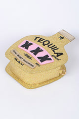 Glitter Tequila Iconic Swing Box Clutch