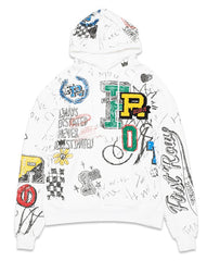 All Over Doodling Hoodie