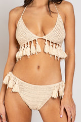 Sweater Bra with Tassel (only)