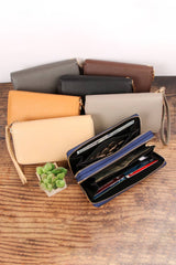 DOUBLE ZIPPER WALLET