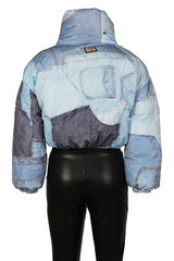 Denim  PUFFER JACKET