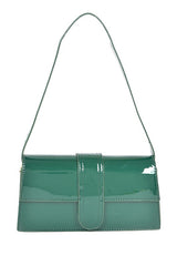 Patent Finish Iconic Shoulder Bag