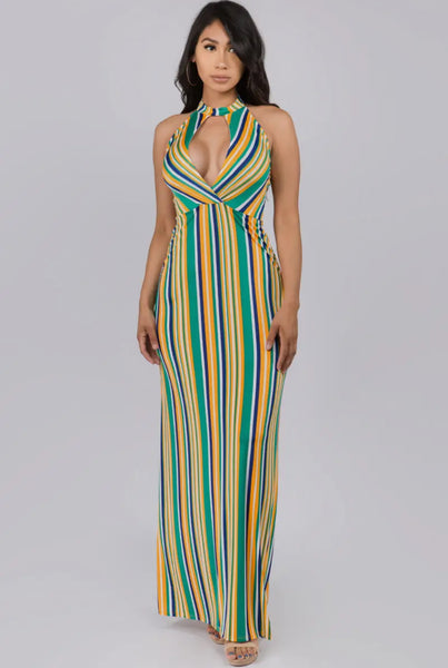 Stripe maxi