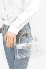 Top Handle Stadium Transparent Clear Bag