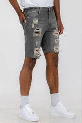 Weiv Distressed Denim Shorts