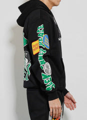 Chenile Patch Hoodie