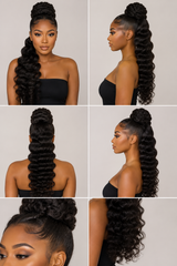 Deep Wave Human Hair Bundles