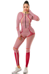 MIO Pink ZIP-UP 2 PIECE SET