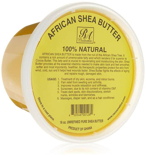 100% African Shea Butter Yellow 16 oz