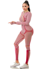 MIO Pink ZIP-UP 2 PIECE SET